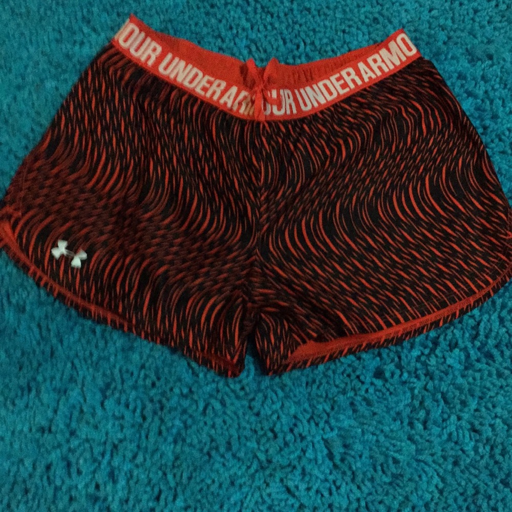 Under Armor Running Shorts.
